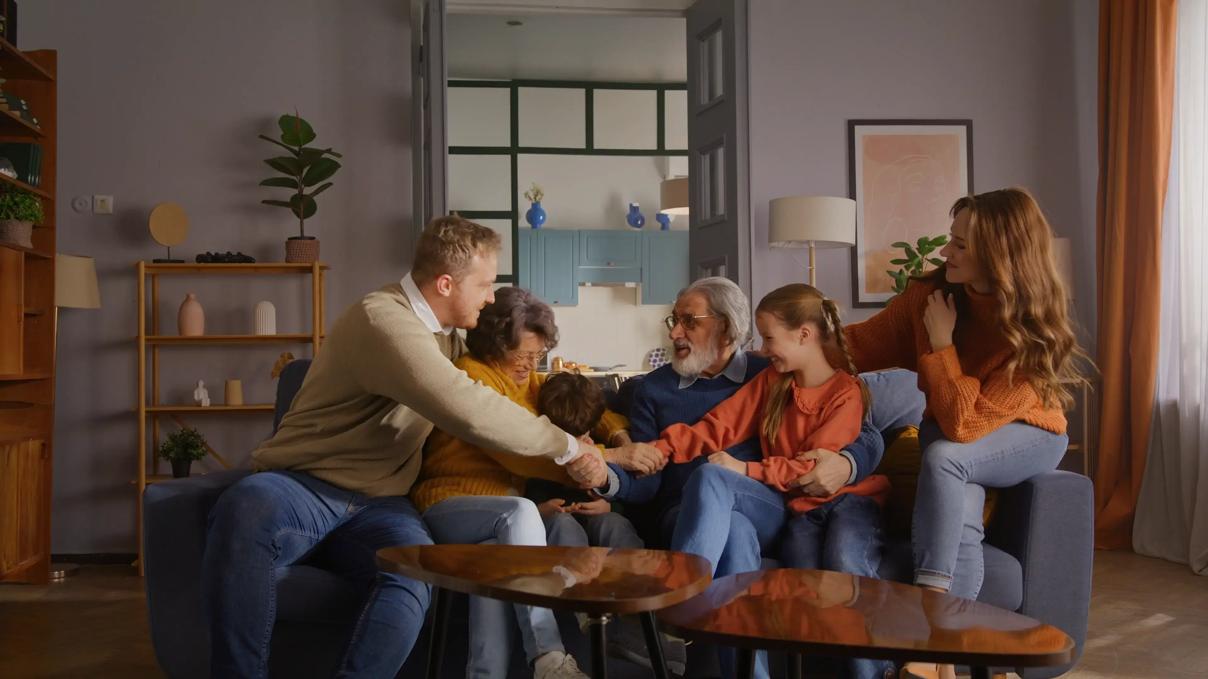 Financial advisor in red  sweater representing Midfin360's wealth management service