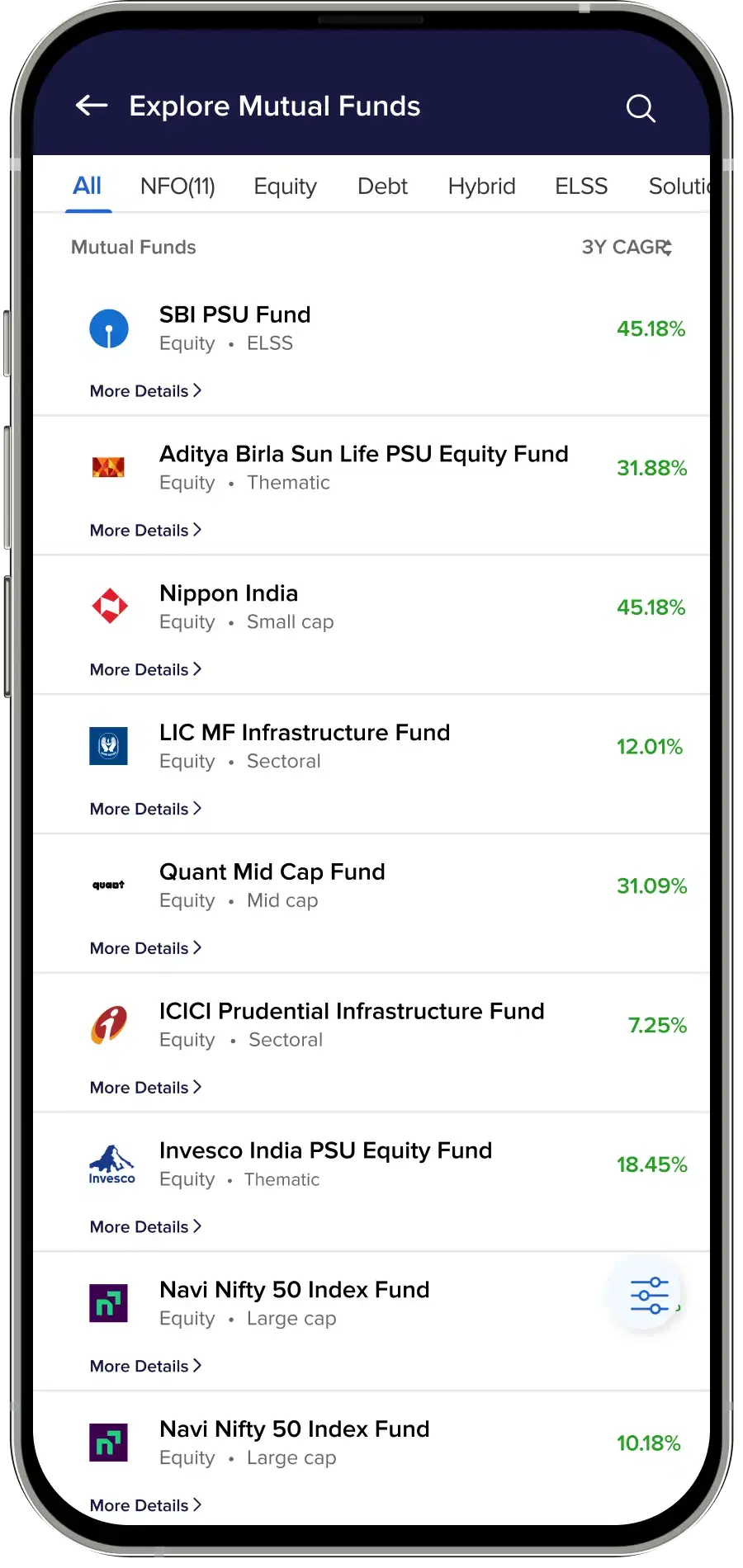 explore funds